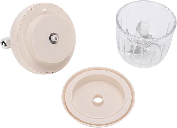 Bewinner Rechargeable Garlic Chopper 350ML | Cordless Electric Food Processor 21000 RPM for Baby Food and Veggies