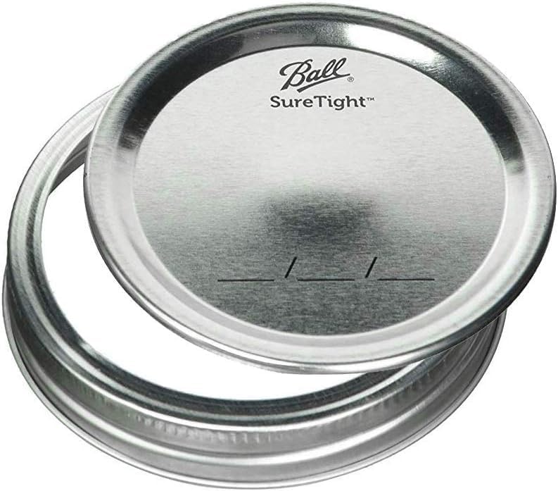Ball Wide Mouth Glass Mason Jars with Lids and Bands, Used for Canning, Pickling, Juice, Jam, Jelly, Quart Size 32 Ounce (Pack of 36)