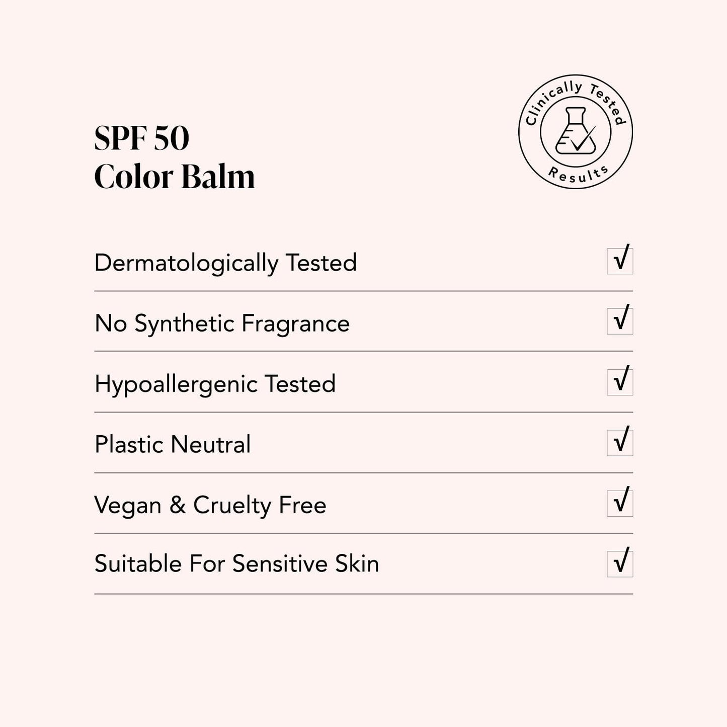 SPF 50 Color Balm - Bronze Jolie 5ml