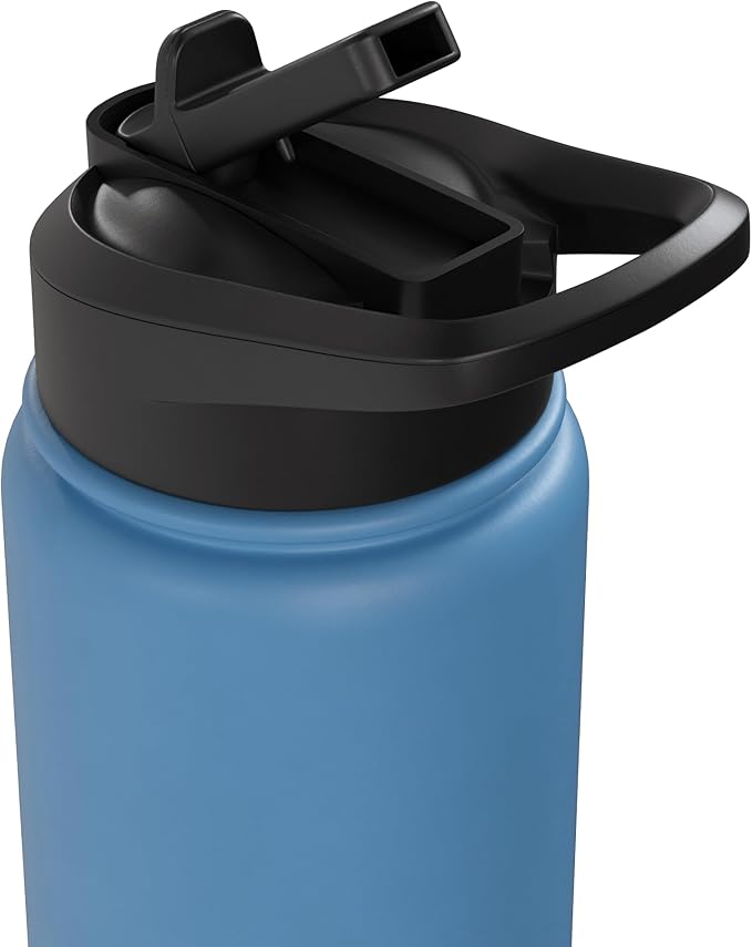 Kawaii Strawberry Milk Shake Carton Mothman Stainless Steel Insulated Water Bottle