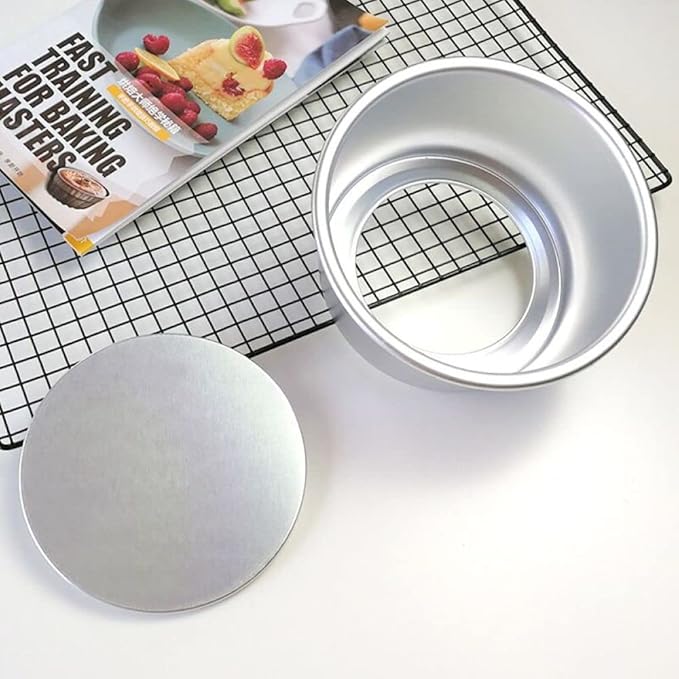 Cake Tin, Non-Stick Cake Mould, Baking Tools Baking Mold,Cake Mould,Baking Baking 2/4/6/8/10 Inch Round Live Bottom Cake Mold Baking Mold Bread Decoration Non-Stick Non Stick Skillet Pan Pans (Color :