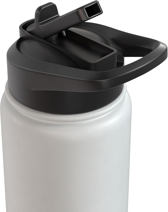 Strawberry Milk Carton Kawaii Grid Vaporwave Aesthetic Anime Stainless Steel Insulated Water Bottle