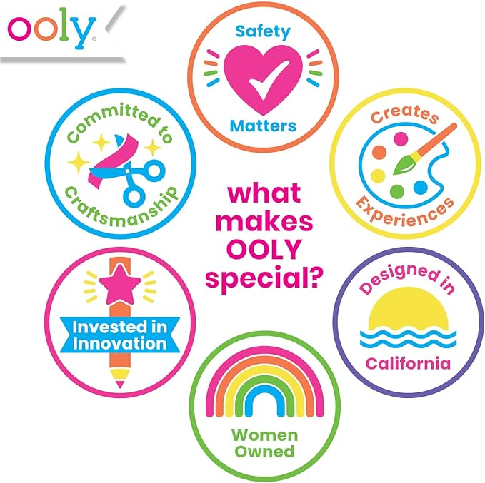 Ooly Mini Scratch & Scribble Art Kit - 6 Card Rainbow Scratch Art Set Gifts for Kids, Travel-Friendly Craft Kit, Scratching Tool Included - Friendly Fish
