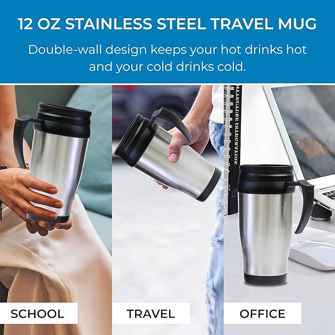 Kenmore Single Serve Coffee Maker – 6–12 Oz Brew Sizes, Compatible with Keurig K‑Cup Pods & Ground Coffee, One Cup Brewer, Travel Mug Friendly, Auto Shut‑Off, Hot & Iced maquina de cafe, Red