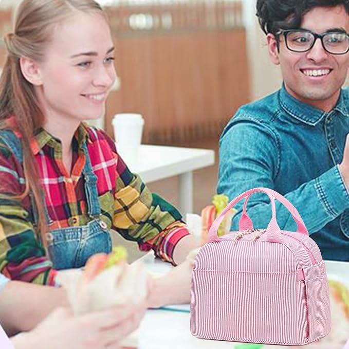Bluboon Lunch Box for Women Cute Lunch Bag Reusable Insulated Lunch Bags Large Capacity Lunchbox Cooler for Work Picnic or Travel