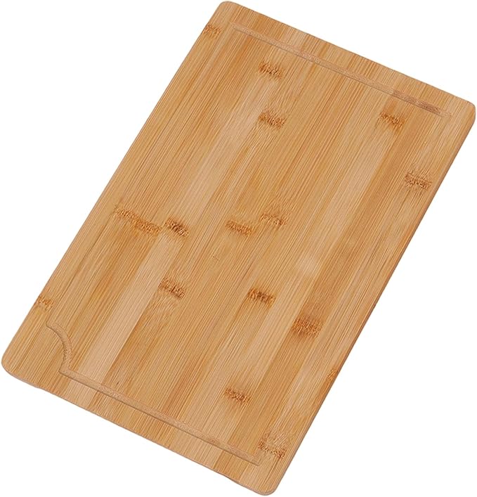 Pssopp Kitchen Sorting Cutting Boards 3PCS Wood Chopping Boards, Kitchen Sorting Cutting Smooth Charcuterie Butcher Blocks for Serving Meat Fruit Vegetables Cheese Food