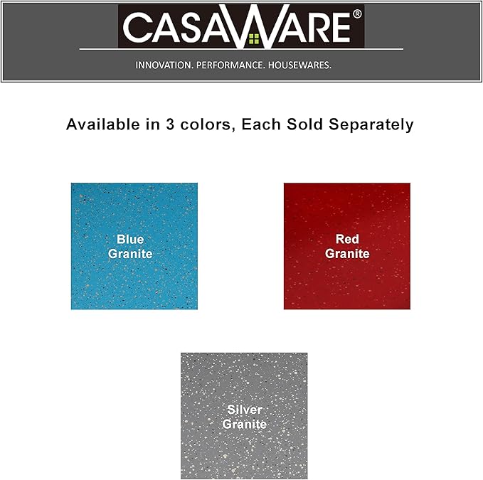 casaWare Pizza/baking Pan 12-inch (Red Granite)