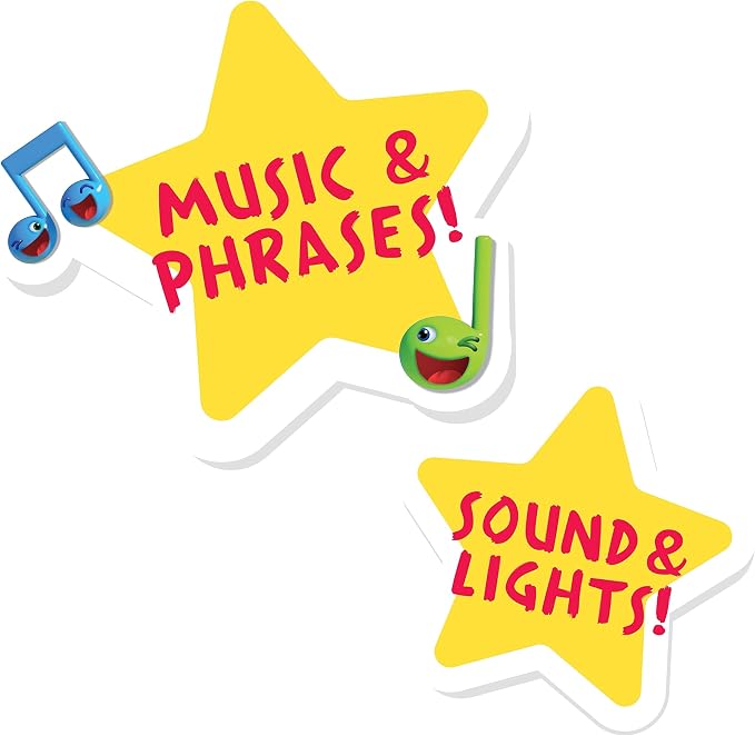 Cocomelon Learning Melon Drum Interactive Lights and Sounds, Learning and Education, Officially Licensed Kids Toys for Ages 18 Month by Just Play