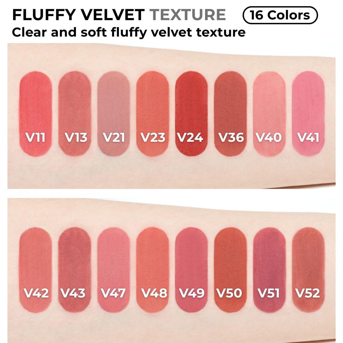 BBIA Last Velvet Tint NEW - Soft Creamy Matte Finish Lip Stain, Blur Effect & Velvety Texture, Long-Lasting, High Pigment, Non-Drying, Vegan, Korean Lip Makeup (V16 MORE GRACEFUL, Pack of 1)