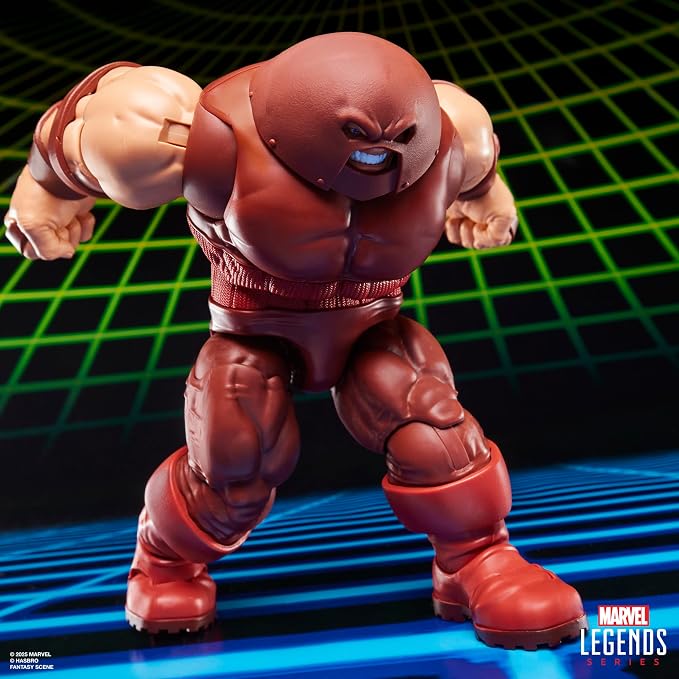 Marvel Legends Series Gamerverse Marvel's Juggernaut, Retro Video Game-Inspired Collectible 6-Inch Scale Action Figure