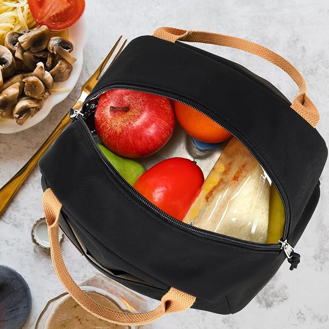 Bluboon Lunch Box for Women Cute Lunch Bag Reusable Insulated Lunch Bags Large Capacity Lunchbox Cooler for Work Picnic or Travel
