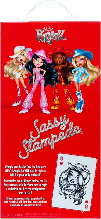 Bratz Sassy Stampede Cloe Fashion Doll with Accessories: Western, Cowgirl Style Clothes & Accessory Pieces