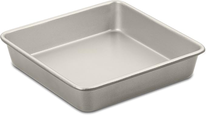 Cuisinart 9-Inch Chef's Classic Nonstick Bakeware Square Cake Pan, Champagne