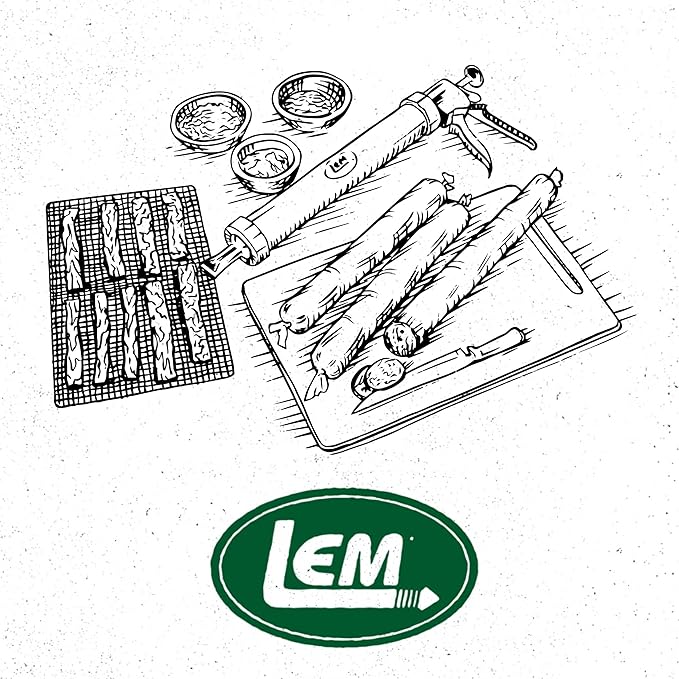 LEM Products MightyBite 6-Tray Dehydrator, Food Dehydrator for Beef Jerky, Meat, Vegetables, and Fruits, Includes Dryer Machine and 6 Trays, Black