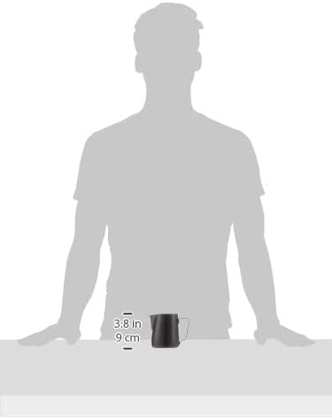 Rhino® Stealth Milk Pitcher - Black - 12oz/360ml