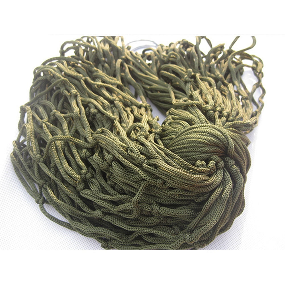 Raindrops 1Pack Nylon Hammock Bed for Camping and Hiking with Green Color 11.8*3.1*0.2in