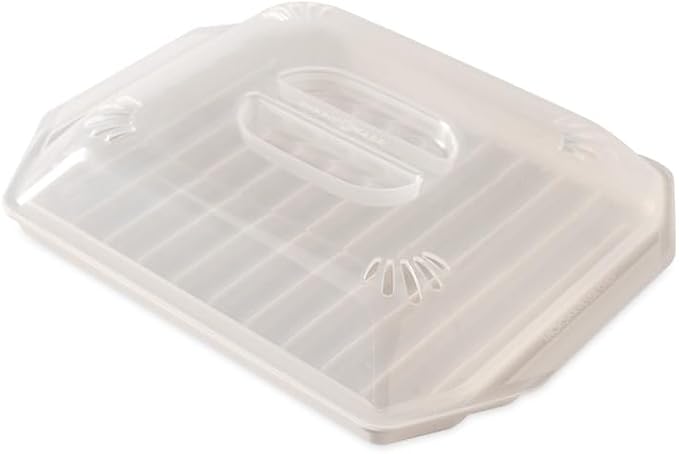 Nordic Ware Bacon Rack with Lid, 10.25x8x2 Inches