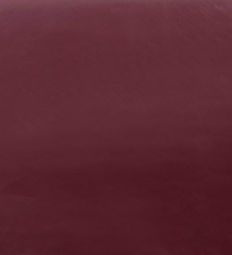 Yourtablecloth Heavy Duty Vinyl Rectangle or Square Tablecloth – 6 Gauge Heavy Duty Tablecloth – Flannel Backed – Wipeable Tablecloth with Vivid Colors & Many Sizes 52 x 52 Burgundy