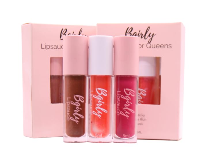 | Handmade, Vegan, Moisturizing Lip Gloss, Non-Sticky Lip Gloss (Lava)
