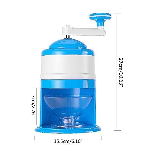 Electric Ice Breaker Household Mini Easy Ice Shaver Crusher Handheld Snow Manual Crushing Ice Machine Food Processor