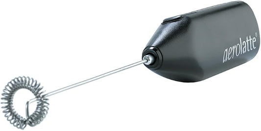 Aerolatte Milk Frother To Go with Travel Storage Case, The Original Steam-Free Frother, Black