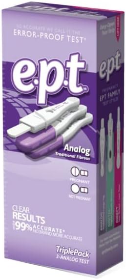 e.p.t. Analog Early Pregnancy Test-3 Each