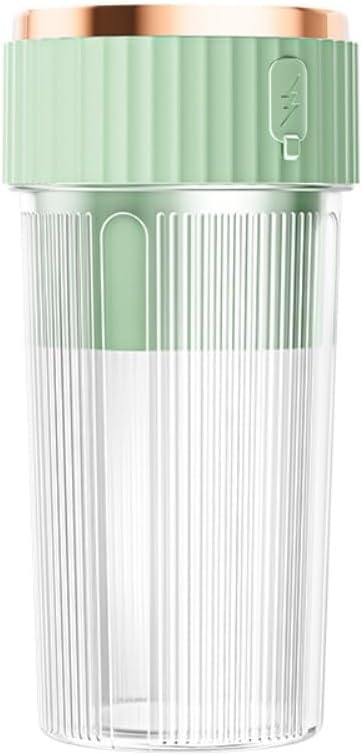 Portable 450ml Rechargeable Juicing Cup - USB - C Charging, 6 - Blade Design For Effortless Blending, Ideal For Home & Travel -Portable Juice Cup(White)