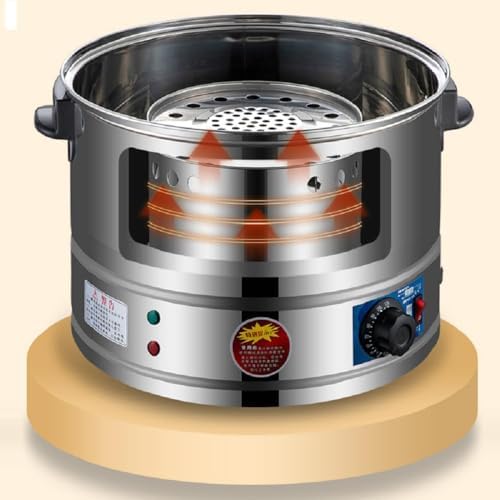3-Tier Stainless Steel Electric Food Steamer, Automatic Heating, Ideal for Healthy Cooking, Meal Prep, and Quick Breakfasts - Perfect for Home Chefs