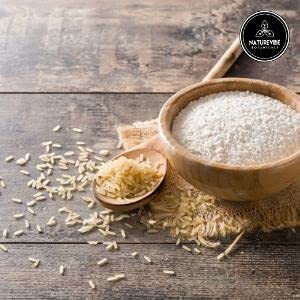Naturevibe Botanicals Garlic Ground Powder 5lbs and White Rice Flour 5lb| Bulk Combo