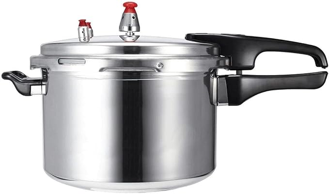 Electric Pressure Cooker, Kitchen Pressure Cooker Cookware 18/20/22cm Gas Stove/Open Fire Pressure Cooker Outdoor Camping Cook Tool Steamer,One Color-5L