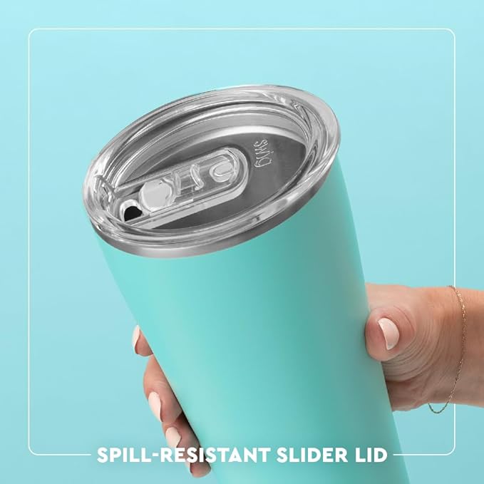 Swig Life 32oz Insulated Tumbler, Travel Coffee Tumbler with Lid, Cup Holder Friendly Travel Coffee Mug, Stainless Steel with Lid (Howdy Holidays)