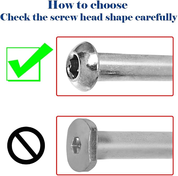 M8 Screws for 2-3-4-Wheel Kid Scoote Replacement Micro Mini Foldable Kick Scooter Kids Scooters Axles Repair (38)