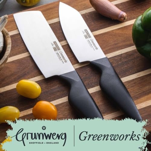 RF Greenworks Nakiri Knife 16cm Green