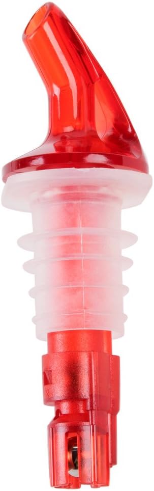 Bartender Gear Measured Pour Spouts for Half Gallon & 1.75 Liter Bottle Pourer - Auto-Measuring 1 oz (30 mL) Cork 27mm 6-pack
