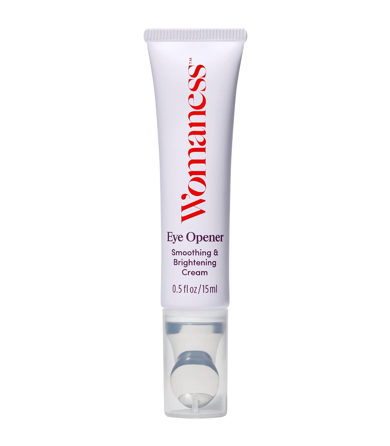 Womaness Eye Opener - Anti Aging, Hydrating, & Moisturizing Under Eye Cream for Dark Circles and Puffiness - With Hyaluronic Acid, Bakuchiol Retinol Alternative, & Firming Red Algae Extract – 15ml