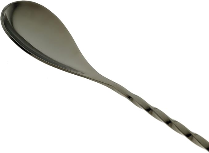 Barfly Bar Spoon, Standard 13 3/16" (33.5 Cm), Gun Metal Black