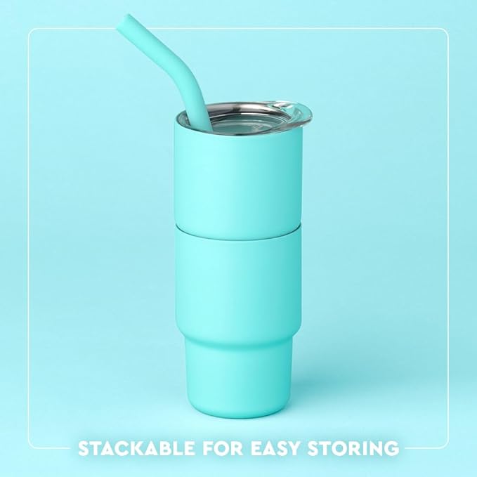 Swig Life Swig Shots Insulated Tumbler 2oz, Stainless Steel Mini Tumbler with Lid and Silicone Straw, Double Wall & Vacuum Sealed, Mini Tumblers for Shots (Blushing Camo)