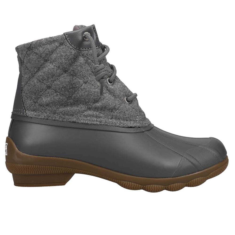 Sperry Women's Syren Gulf Ankle Boot, Grey, 5