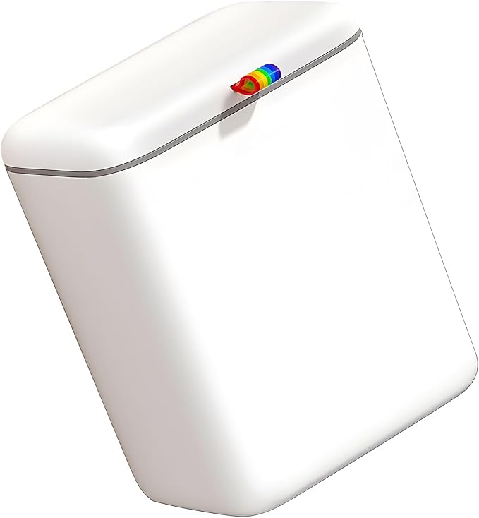 Compact Wall Mounted Humus Bucket with Fasteners Gluey Mattresses 2 Opening Fashion for Bathroom Bedroom Store Locking Mechanism Lid Kitchen Humus Bucket