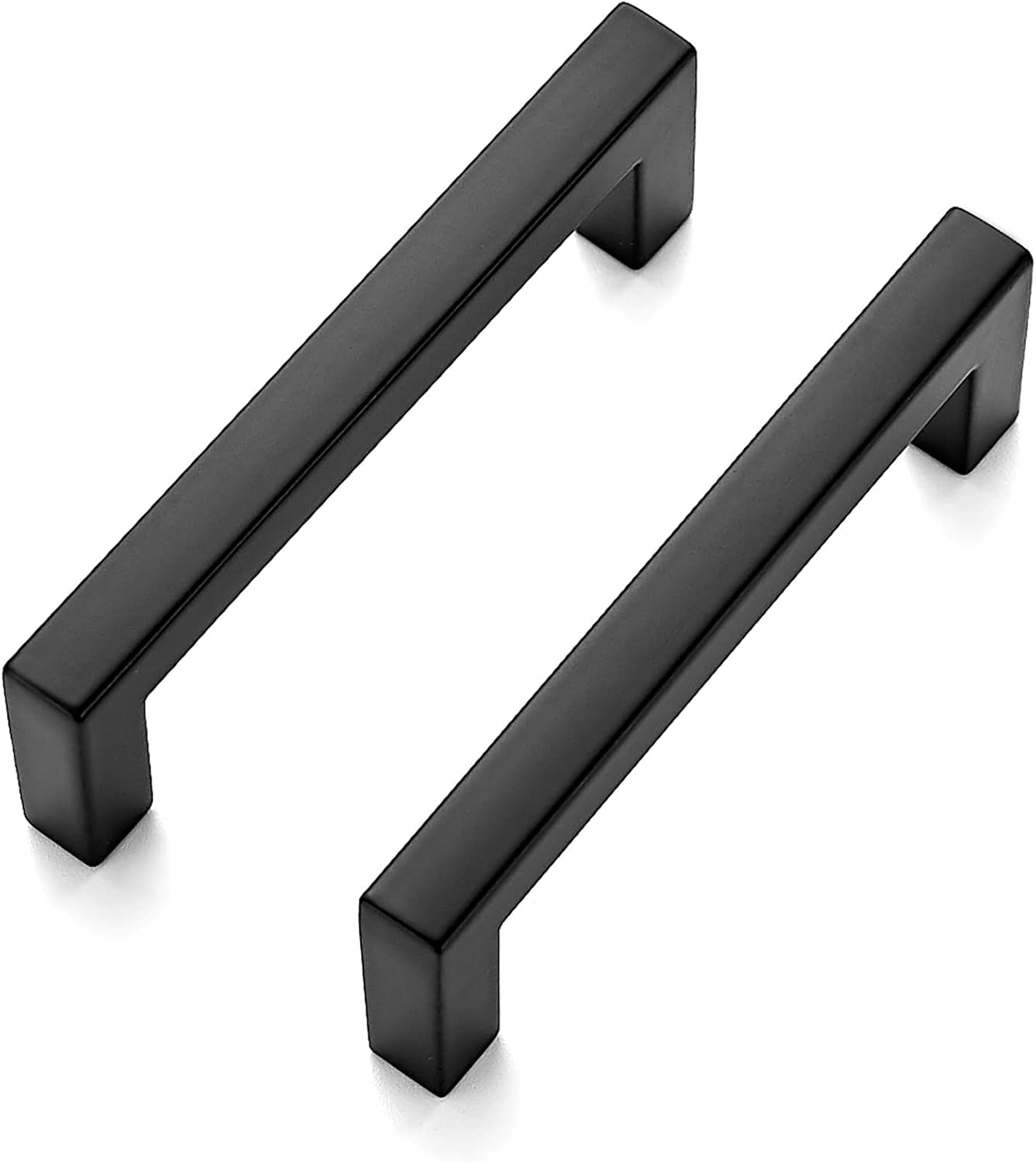 Ravinte 15 Pack Solid 3 Inch Center to Center Slim Square Bar Drawer Handles Kitchen Cabinet Handles Black Drawer Pulls Kitchen Cabinet Hardware Handles Matte Black Cabinet Pulls
