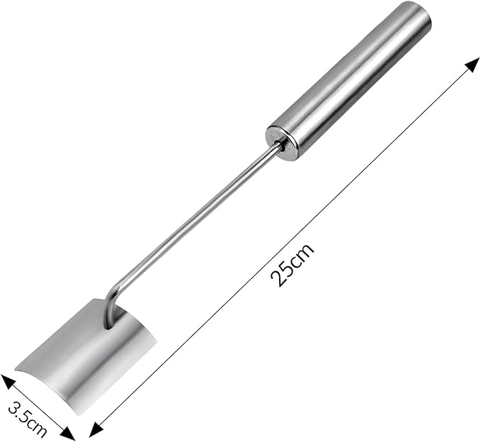 Long Handle Stainless Steel Corn Cob Stripper,Corn Cob Thresher,Corn Peeler,Corn Stripper,Corn Thresher,Corn Scraper (Style-B)