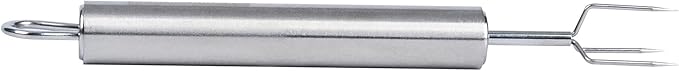 Restaurantware-German Standard 6.1 Inch Granny Forks, 6 Prong Potato Forks - Ergonomic Handle, Dishwashable, Stainless Steel Carving Fork, Heavy-Duty, For Kitchen Roast