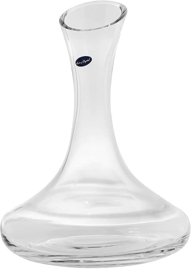 Amlong Crystal Lead-Free Large Wine Decanter, Red Wine Carafe, Wine Gift, Wine Accessories 58 oz(1700ml), with Crystal Basketball Stopper