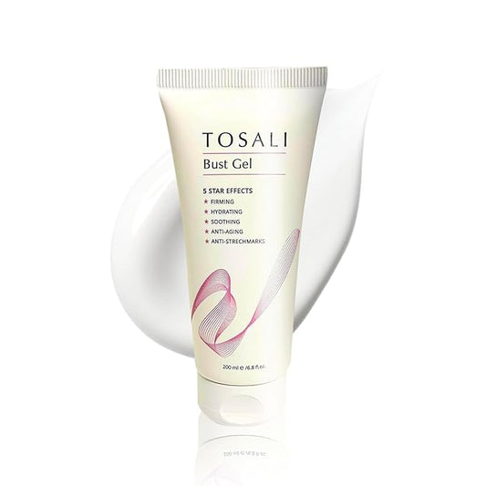 Breast Enhancement Cream 6.8 fl oz - Breast Firming and Lifting Cream with Gotu Kola, Grape Seed Oil & Saw Palmetto, Neck Firming and Skin Tightening Formula for Fuller & Firmer Breasts
