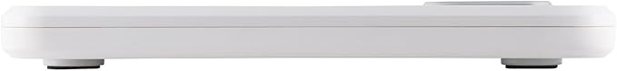 Taylor Digital Scale for Body Weight, High 400 LB Capacity, Easy to Read Readout Display with Silver Bezel Accent, Durable Platform, White