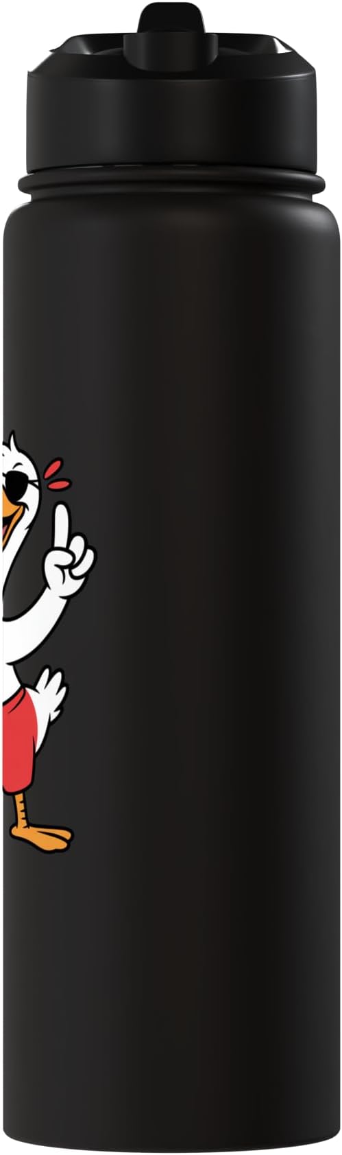 Please Remind Me To Get The Milk Funny Goose Stainless Steel Insulated Water Bottle