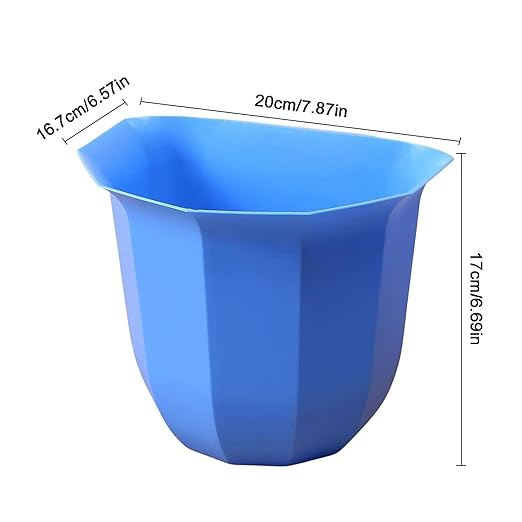 Hanging Trash Can, Kitchen Garbage Bin Waste Bins, Wall Mounted Waste Bin Over The Cabinet Door Trash Can Small Kitchen Trash Cans Household Storage Box for Cabinet Doors (Color : C)
