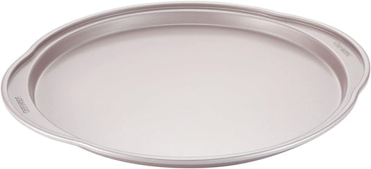 CHEFMADE Pizza pan, 14 Inch Non-Stick Pizza Tray Bakeware for Oven Baking (Champagne Gold)
