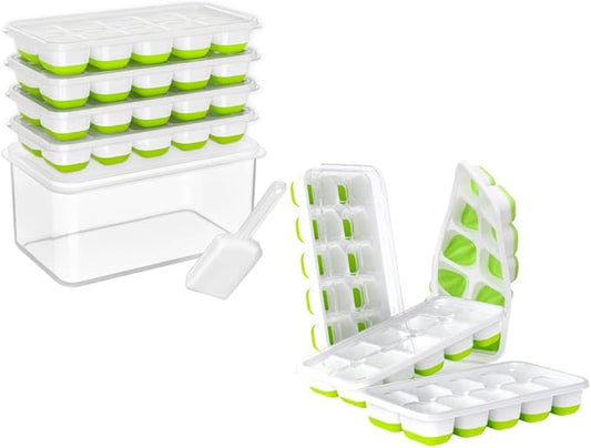 DOQAUS Ice Cube Trays 8 Pack