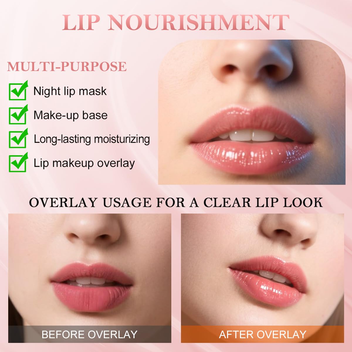 Summer Lip Butter Balm, Moisture and Hydration Lip Gloss, Long-lasting Hydrating Non-Sticky Lip Balm, Soften Dry Lips Lip Care (#Cake, 1Pcs)